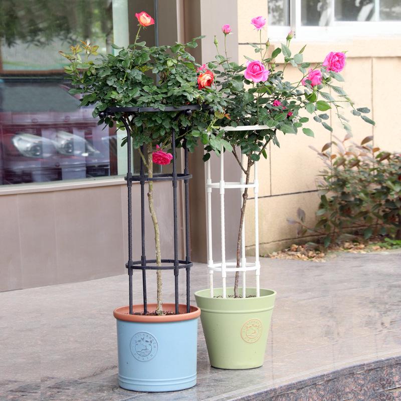 Mushroom-Head Flower Stand & Climbing Rose Support - Durable Plant Stand for Clematis and Roses