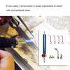 Oxygen Torch Jewelry Torch Welding Soldering Gun with 5 Tips for Oxygen Cylinders