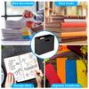 4Pcs Foldable Book Magazine Storage Stand Portable Thickened PP File Organizer for Documents Books Journals Scrapbooks New
