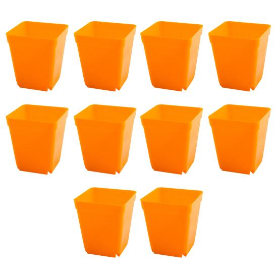 Puntos 10ks Bonsajový sazeč Mateřská školka květináč Zahrada Čtvercový Domácí Plastová Dekorace