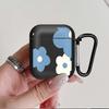 Blue Pink Flower Case For Airpods 3 Pro 1 Pro3 4 2 Pro2 Earphone Cases Cover