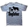 Funny The Dogfather Border Collie Dog Graphic Tshirts Men Womens Fashion Casual Tshirt 100 Cotton Loose Oversized T Shirt