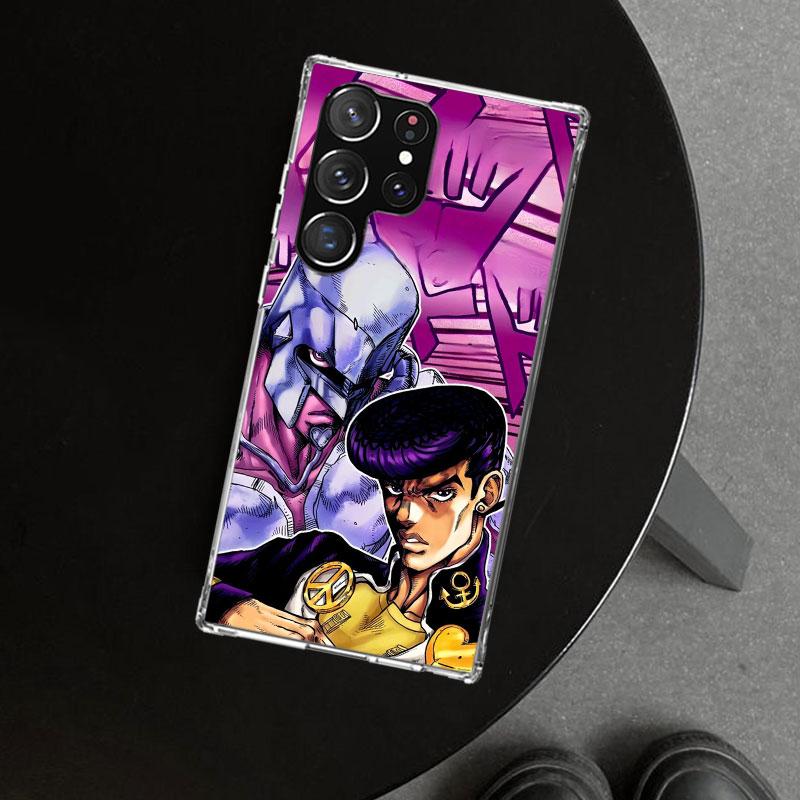JoJo Adventure Higashikata Josuke Phone Case Cover for Samsung Galaxy S26 S25 Edge S24 S23 Ultra S22 Plus S21 FE S20 + Art Custo