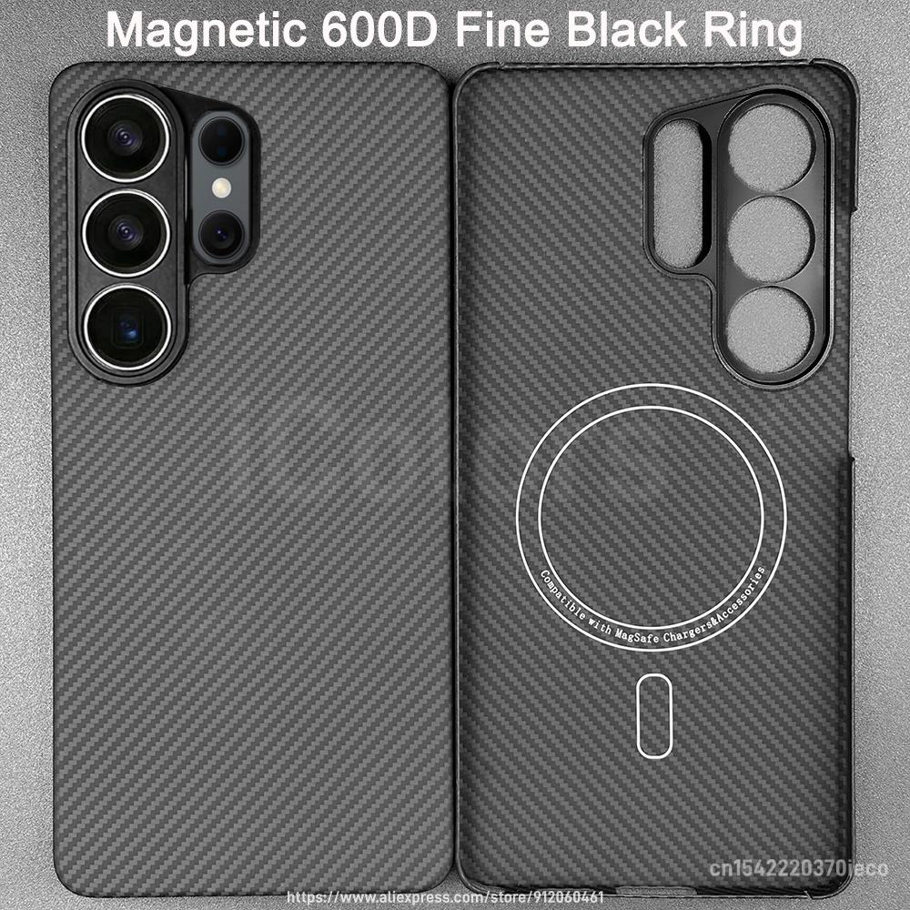 For Samsung Galaxy S25 S26 Ultra/S26 S25 Plus/S26 S25 Edge Genuine Carbon Fiber Aramid Case Ultra Thin Protective Cover
