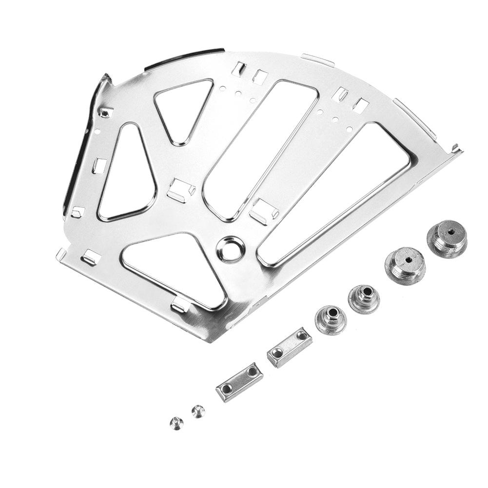 1 Pair Shoes Drawer Cabinet Hinges Frame  Movable Turning Rack Fittings (3 Layers)