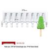 Sanxin Silicone Ice Cream Mold for Homemade Children's Popsicles, Christmas Cakes, and Chocolate Fruits