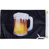 Beer Mug Flag 12x18 Inches - Perfect for UTV ATV SxS Boats - Attach To Whip Lights or Flag Poles - Double Sided - Ulti Offroad