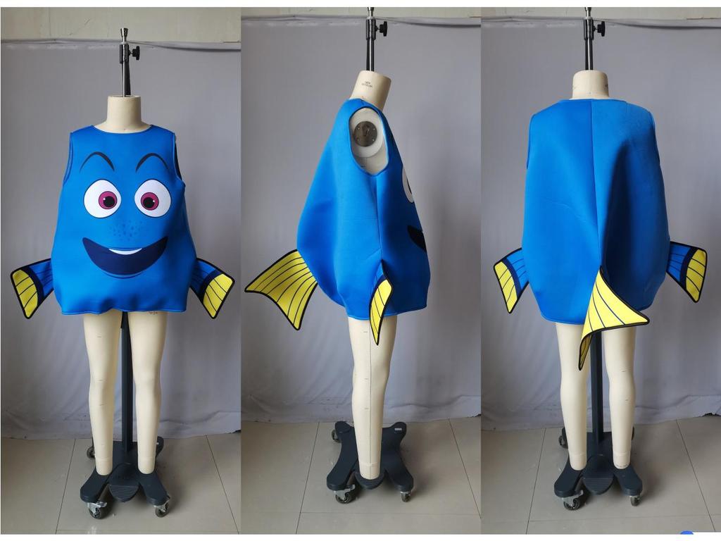 Halloween Nemo Clownfish Costume for Kids - Role-Playing Sponge Outfit