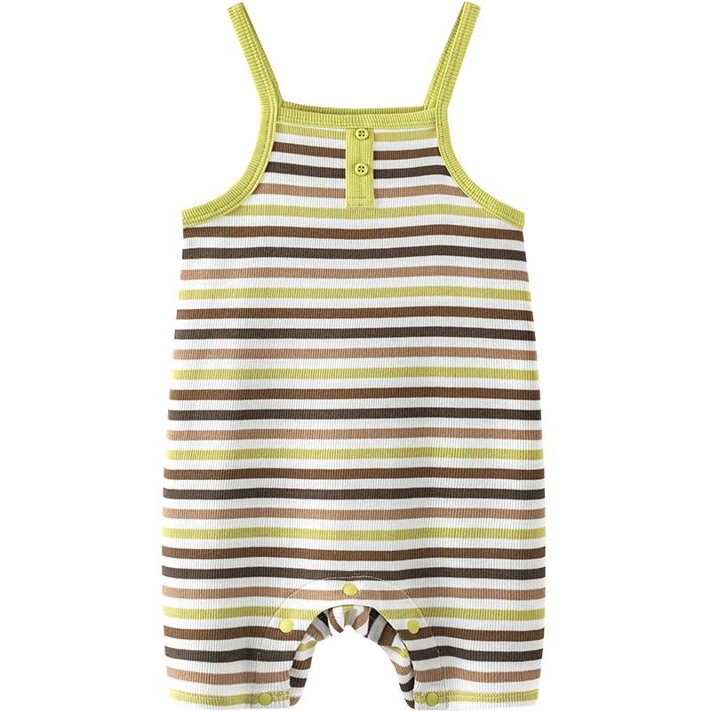 Minibala Baby Girls Summer Strap Romper 66cm