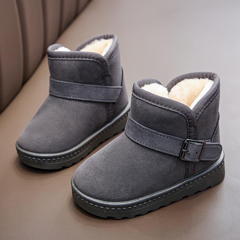 New Winter Boots for Boys and Girls Featuring Thickened Warmth Perfect for Snowy Conditions