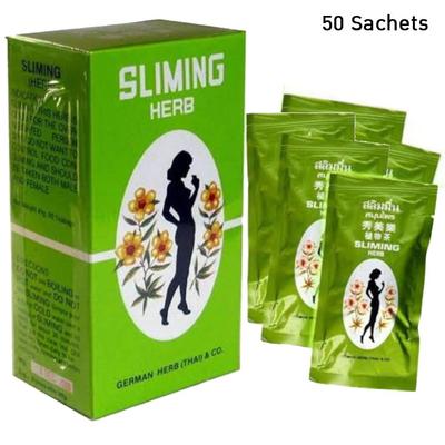 SLIMMING CHINESE GREEN TEA HERBAL 50 Sachets