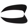 2pcs Rear Bumper Air Vent Spoiler Left Right Glossy Black Replacement for Mercedes?Benz C?Class