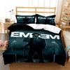 Hip Hop Rapper Eminem All Season Duvet Cover Bedding Comforter sets Soft Quilt Cover and Pillowcases Single/Double/Queen/King