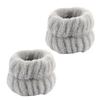 Wristband for Washing Soft Flannel Wrist Strap Reusable Face Makeup Towel Wrist Velvet Towel  Girls Elastic Face Wash
