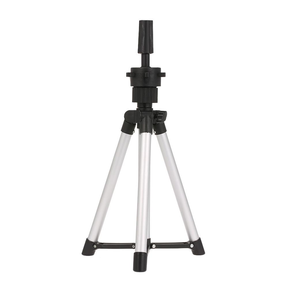 Adjustable Height Wig Stand Tripod Aluminum Alloy Wig Tripod Stand For Hair Salon