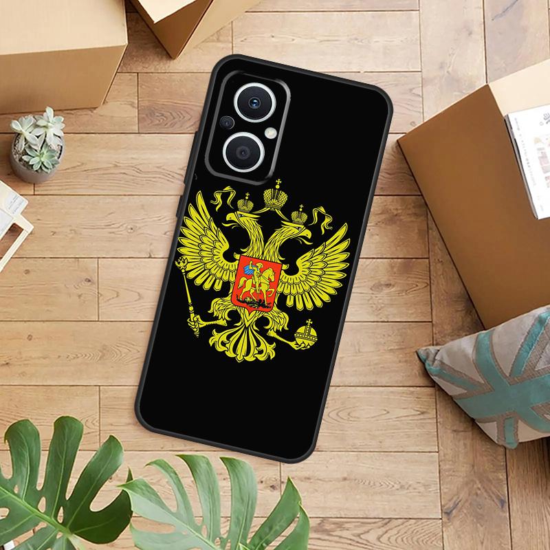 Russia Russian Coat Of Arms Case For OPPO Reno 13F 14F 12F 10 11 12 13 14 Pro 8T 7 8 Lite OPPO Find X9 X6 X5 X8 Pro Cover