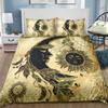 3D Printing Ramadan Bedding Set Moon Theme Duvet Cover Single/double Bed Teens Adults Cover Gift