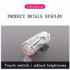 2Pcs Glass Material LED Filament Glass Bulb Eye Protection Retro Edison Bulb  Interior Decoration
