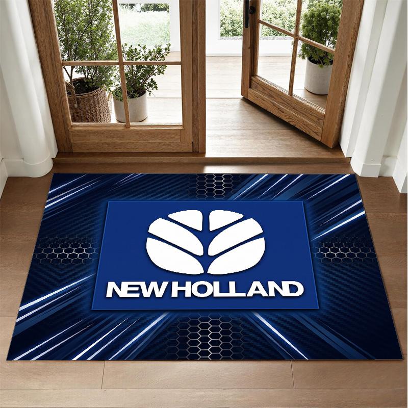 New Holland Design Crystal Velvet Rug Soft Decorative Mat for Bedroom Entrance