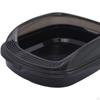 Cat Litter Box Kitten Pan Toilet Open Potty Bedpan Top Pet Tray