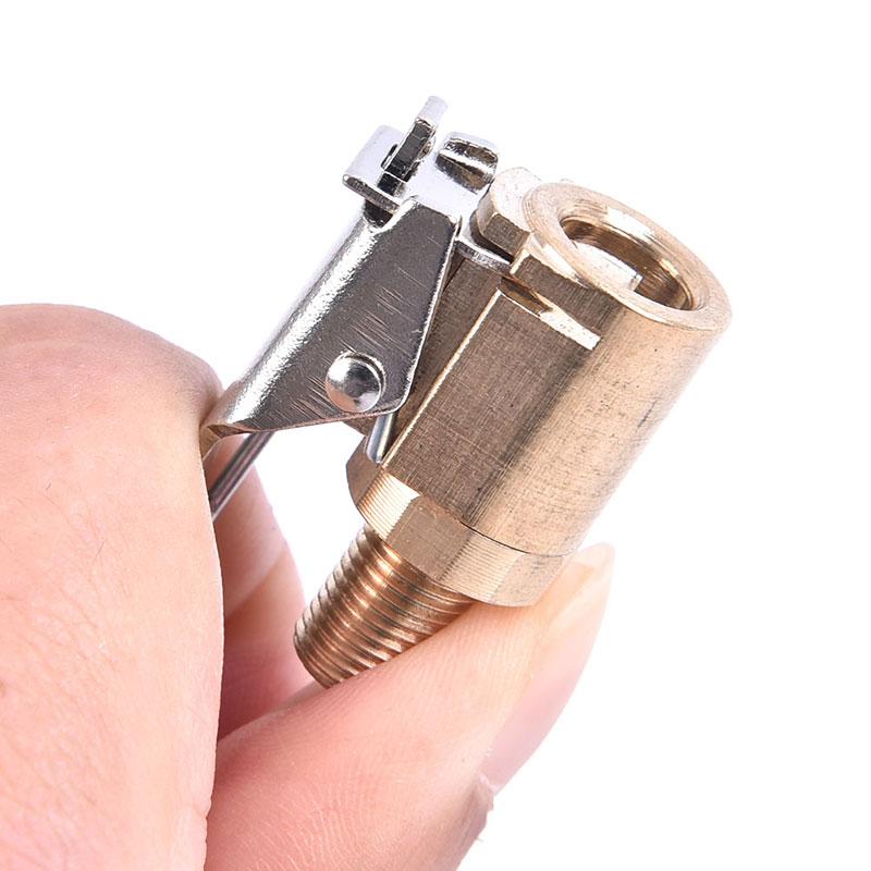 Auto 8mm Reifen Rad Reifen Luftventil Aufblasgerät Pumpe Ventil Clip Klemme Stecker Adapter