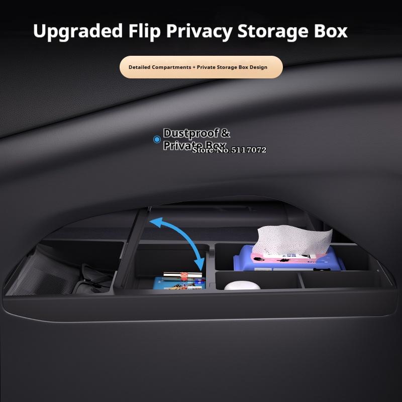 For Chery Tiggo 5X  Silicone Storage Box Center Console Under Layer Modification Special Car Interior Accessories Organizer