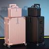 JOURHEY SHI Lightweight Rolling Suitcase with USB Cup Holder