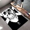 Totenkopf und gekreuzte Knochen St. Pauli geeignet als rutschfeste Matte für das Wohnzimmer- oder Schlafzimmer-Sofa