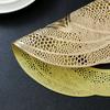 Halloween Pumpkin Head Placemat PVC Hollow Tableware Insulation Non-slip Pad Festival Coffee Tea Dining Table Decoration Mat