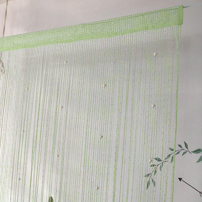 Korálkový závěs Dveřní provázkový závěs pro dveřní otvor Střapce Korálky Závěsné třásně Dělič pokoje Okno Chodba Vstupní stěna Šatní skříň Dekorace ložnice Křišťál