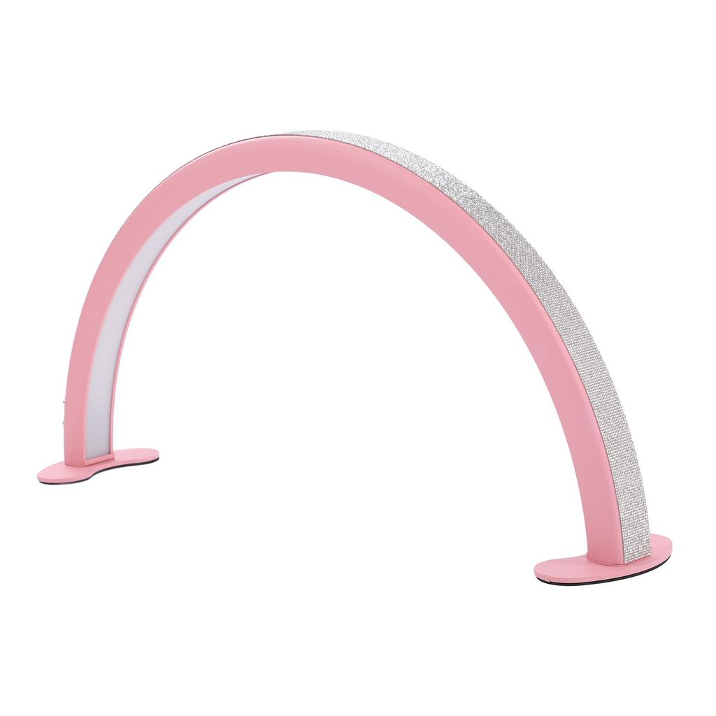 40W 28in Half Moon Beauty LED Fill Light 2700K‑5600K Dimmable LED Fill Light for Beauty and Nail