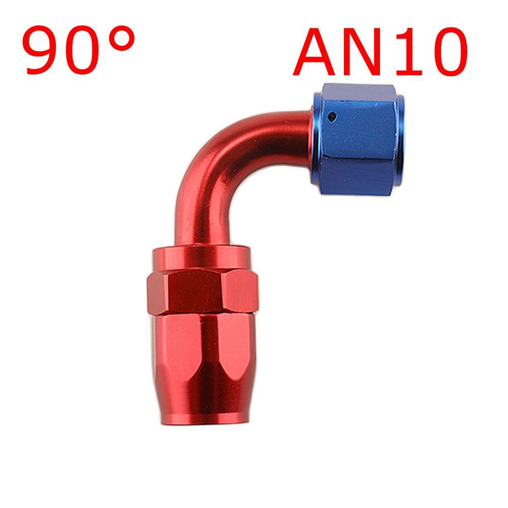 Universal AN4/AN6/AN8/AN10/AN12 Straight 0°/45°/90°/180° Degree Oil Fuel Swivel Hose End Fitting CPE Oil Hose End Adaptor Kit