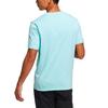 Adidas T Shirts Men's Blue Crew Neck Moderate Straight Fit HE9948