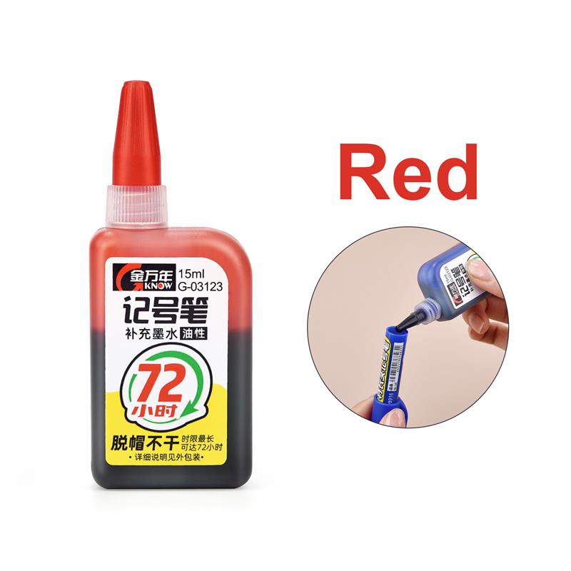 45mm Waterproof Deep Hole Marker Pens Long Nib Head Carpenter Pen Black/Blue/Red Ink For Multi-Purpose Woodworking Hand Tools