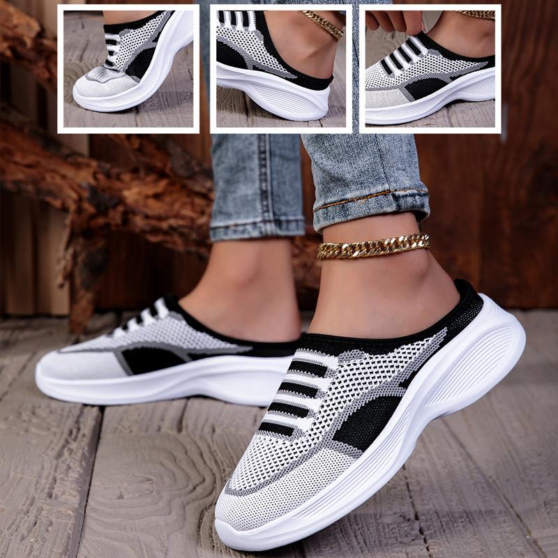 Women casual shoes in large size lightweight and breathable walking shoes women slippers comfortable and easy to step on