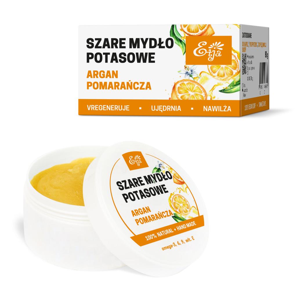 Radiant Glow Argan & Orange Artisan Soap - 100g