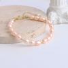 Baroque Pearls Freshwater Pearl Bracelets Adjustable Chain Beaded Strand Bracelets  Women
