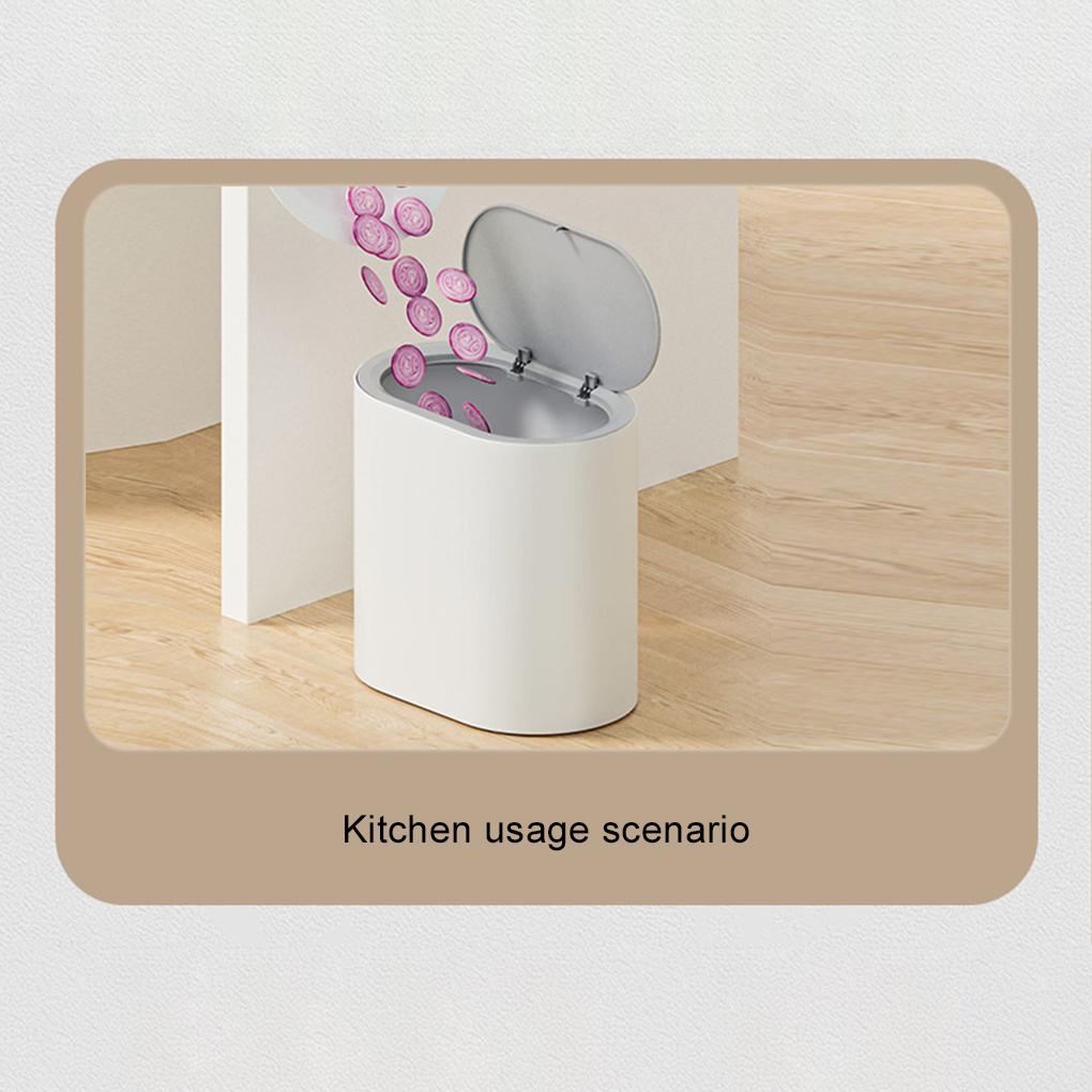 Small Waste Basket Long-lasting And Durable For Every Room Small Bathroom Bin With Lid Bathroom Bins
