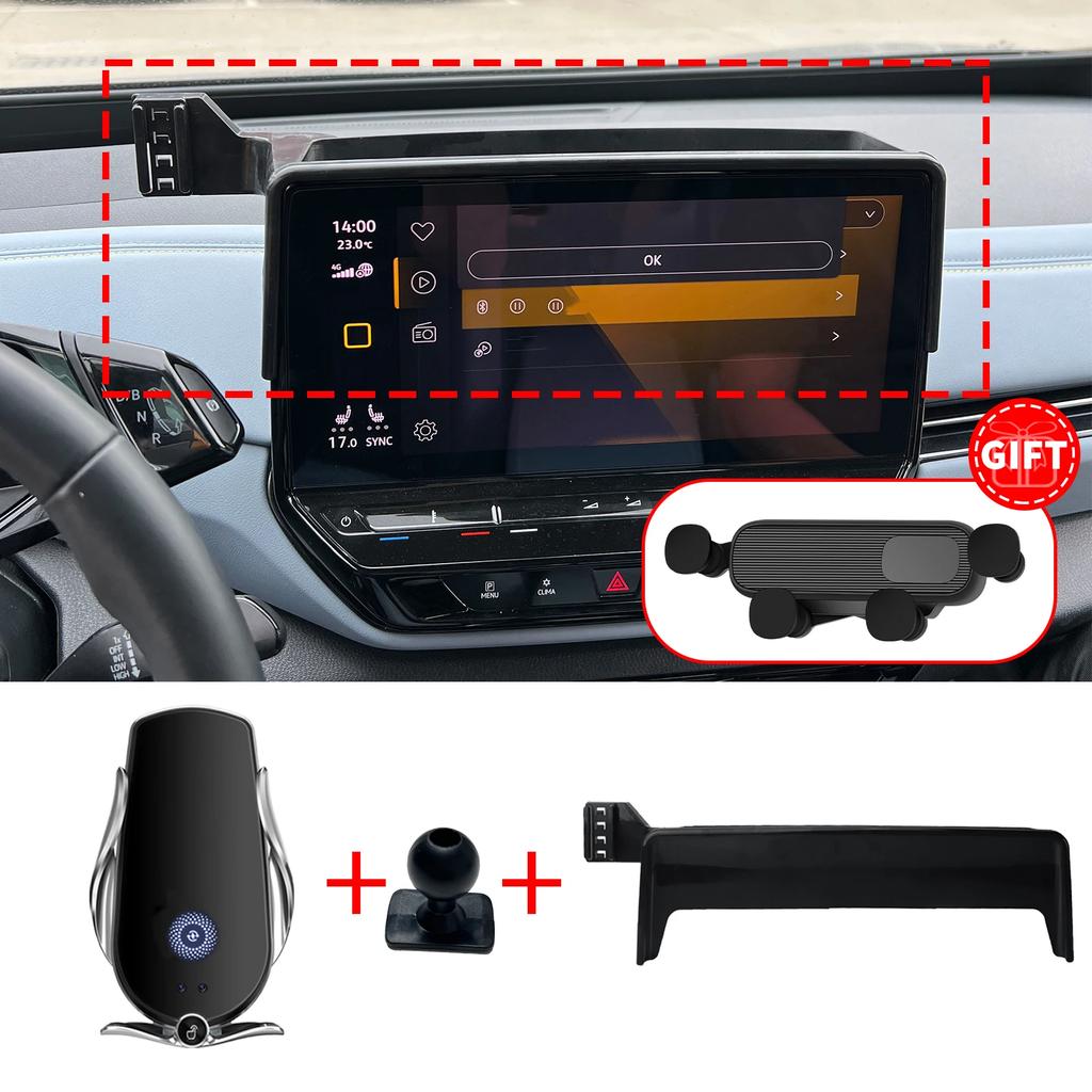 Vhodné pro VW ID4 ID.4 2025 2025 2025 Držák na telefon pro navigaci Držák na auto Vlastní doplňky do auta