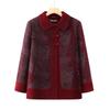 Elderly Women's 2025 New Winter Plush Thickened Jacket