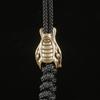 Pack of 3 Dragon Head Shape Metal Paracord Pendant Metal Texture Suitable for Fashion Enthusiasts Gear Upgrading