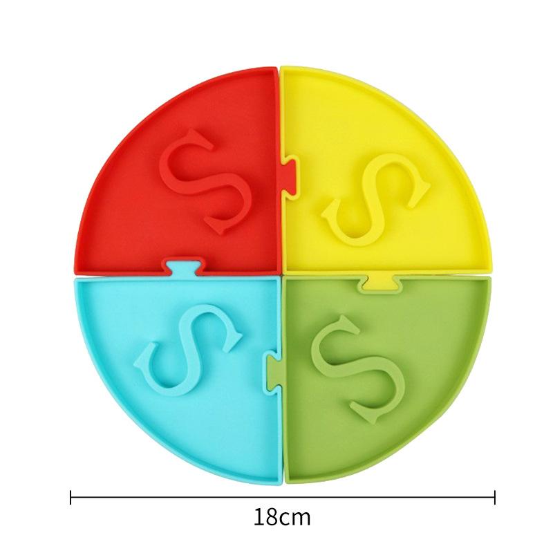 

Pet Silicone Licking Food Pad Splicing Slow Food Pad Non-slip Licking Plate Dog Anti-choking Slow Food Bowl Cat