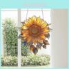 Sunflower Acrylic Window Hanging Decorative Art For Home Living Room Decor
