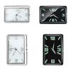 Car Quartz Electronic Clock Car Air Vent Self Adhesive Quartz Clock Workbench Storage Cabinet Noctilucent Electronics Clock