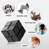 Alloy&Plastic Infinity Cube Fidget Toy Ultra-Durable Sensory Stress Reliever for Adults & Kids Anxiety Relief Gift