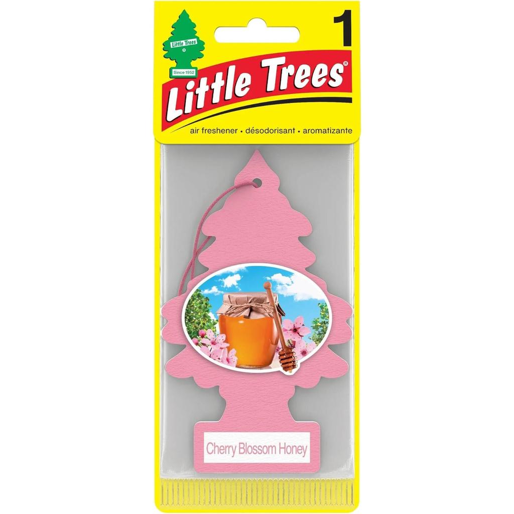 Little Trees Hanging , Cherry Blossom Honey - Set of 1 X 6
