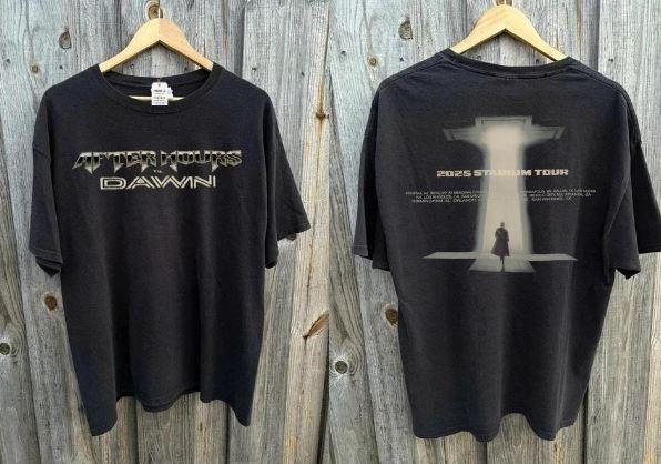 New Apparel The Weeknd After Hours Til Dawn Tour 2025 TShirt1 Unisex T-Shirt S