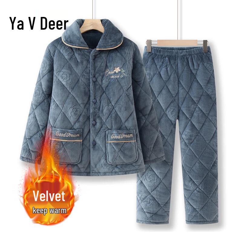 

Женский термопижамный комплект Yalu с флисовой подкладкой 3XL