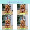 Cute Bear Bag Pendant With Polyester Plush Material For Kids And Teens