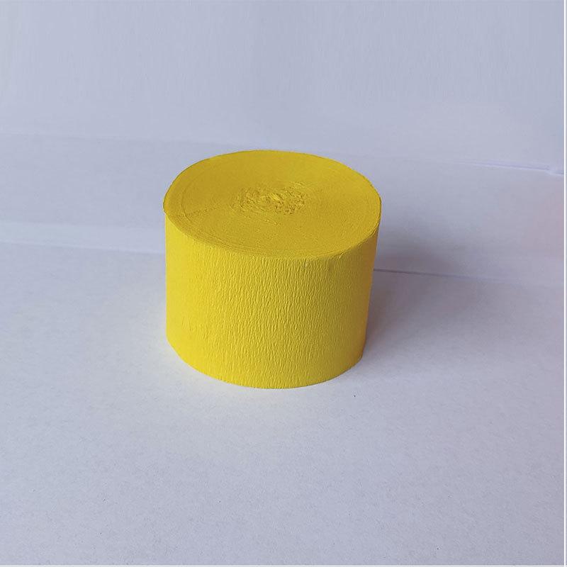 Crinkled Handmade Crepe Paper Roll for Kids' DIY Projects and Kindergarten Decor